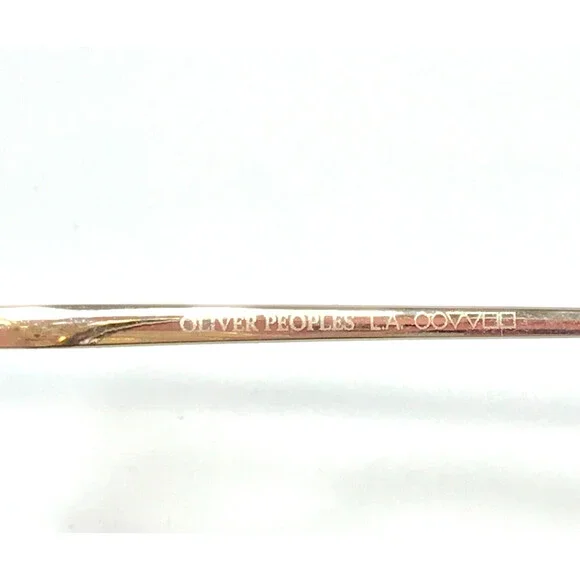 Oliver Peoples Vintage Eyeglasses Frames OV1104 5330 MP-2 Canarywood 48-24-148 - Picture 14 of 14